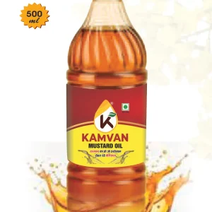 Home kamvan 100% pure & natural mustard oil (500 ml)